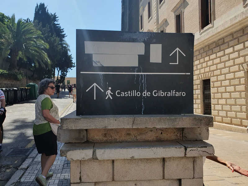 Malaga Castillo de Gibralfaro
